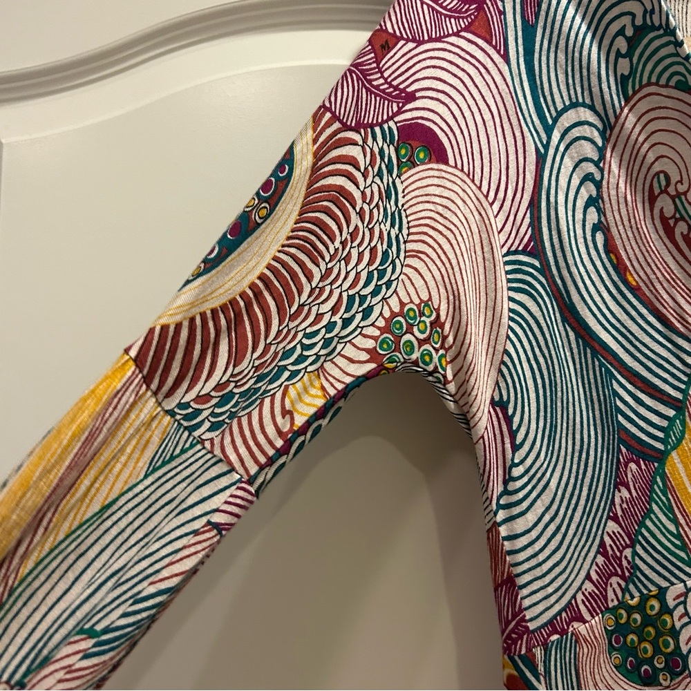 M Missoni Dana Paisley Long Sleeve Dress - Picture 10 of 10
